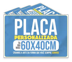 Placas Comemorativas Personalizadas Imagem